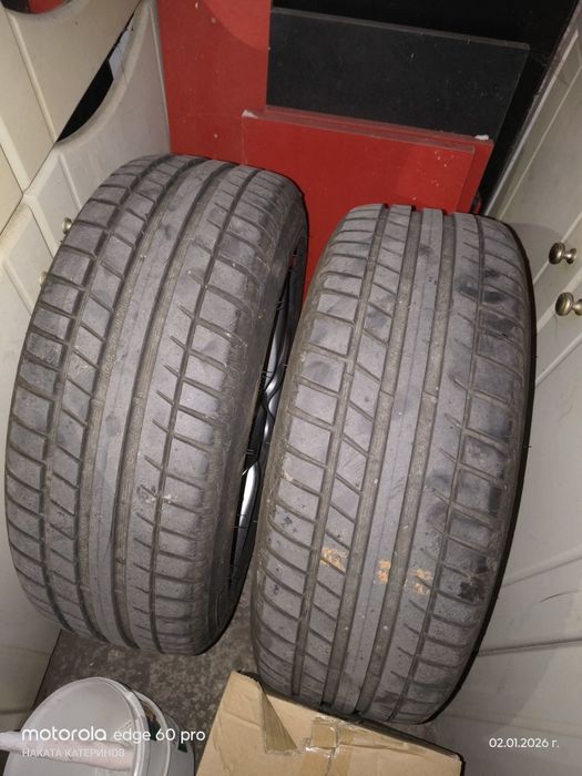 Летни гуми205/55/16 + лети Джанти 16 ки за Тойота 5×114.3 - 16 ки