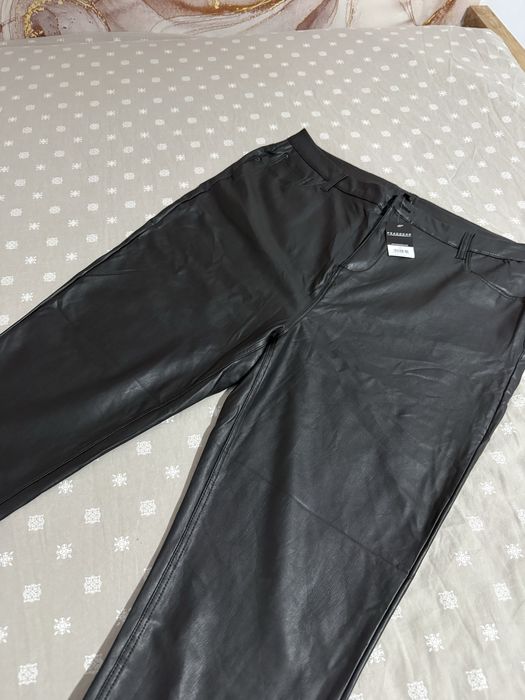 Pantaloni piele Peacocks XL
