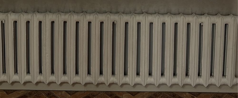 Чугуные батарии .