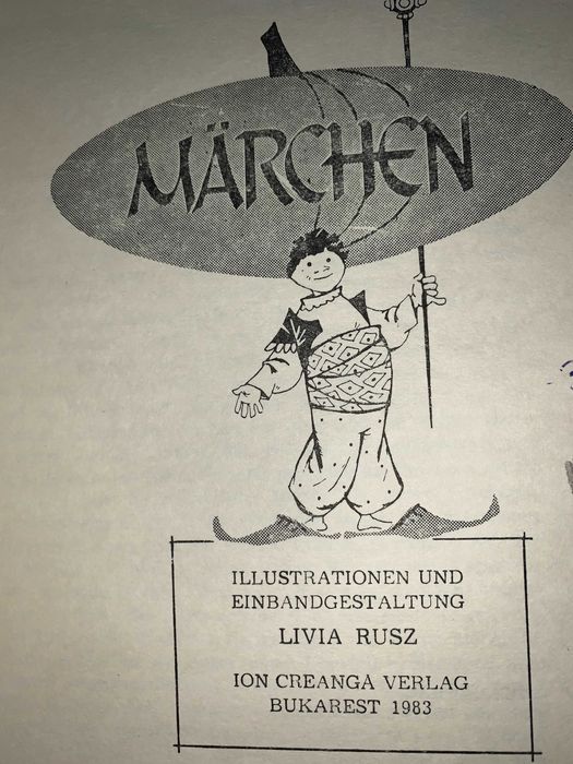 Basm Wilhelm Hauff 1983 lb germana Marchen scoala ilustrații LiviaRusz