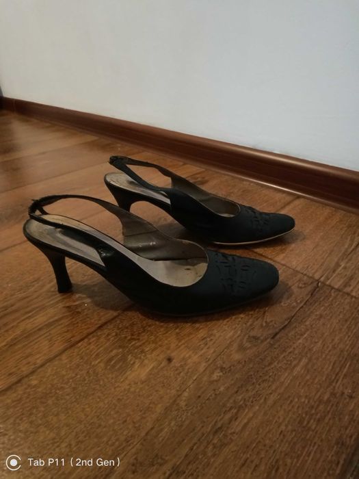 Босоножки на каблуке  б/у