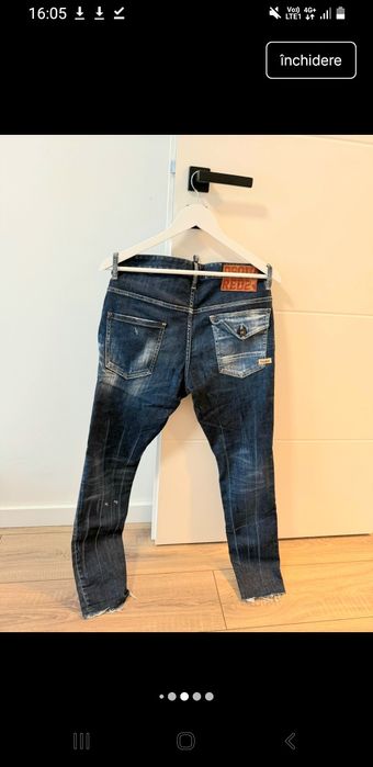 Dsquared2 blugi originali dark blue marimea M 50