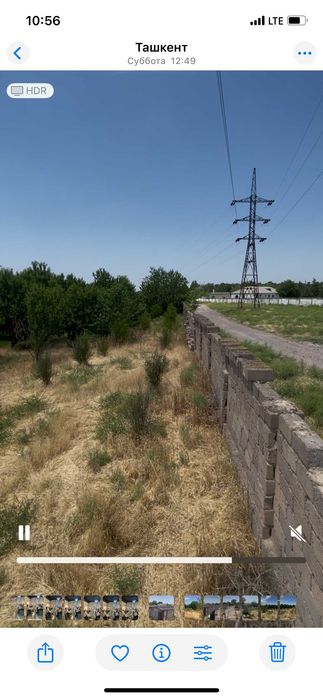 Продается земля 500m от ТашМоре 1,2 Гектара с садом
