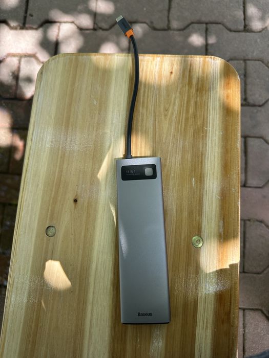 Докинг станция Baseus Metal Gleam 11 in 1 (CAHUB-CT0G)