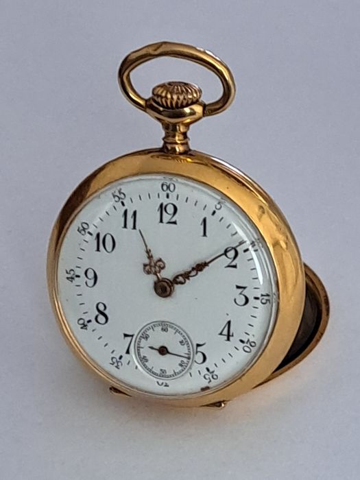 Ceas de Aur 18 K Omega de buzunar