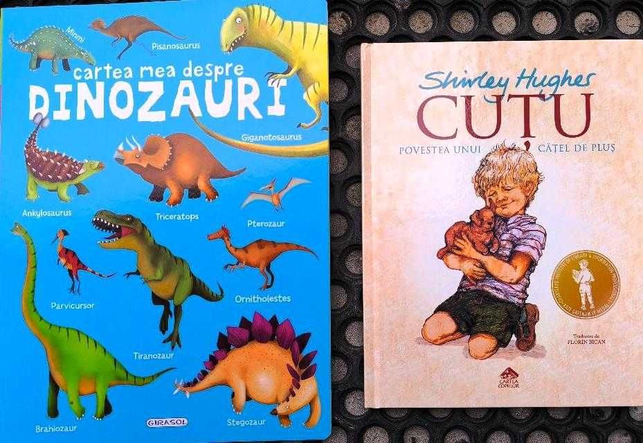 26 cărţi pentru copii (2-6 ani) + rucsac dinozaur cadou