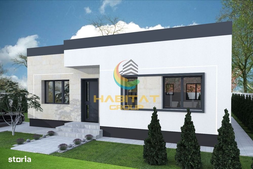 Casa pe parter | 3 dormitoare | Teren 434 mp | Comision 0%