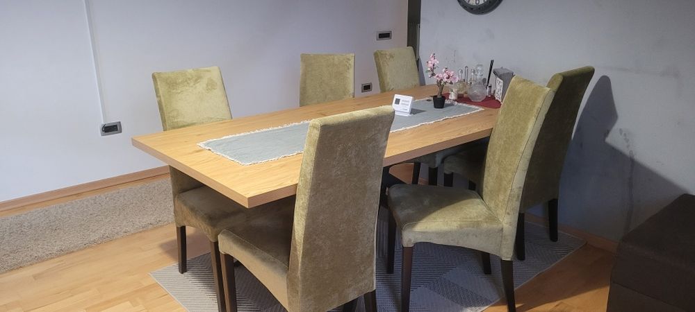 Set masa living cu 6 scaune