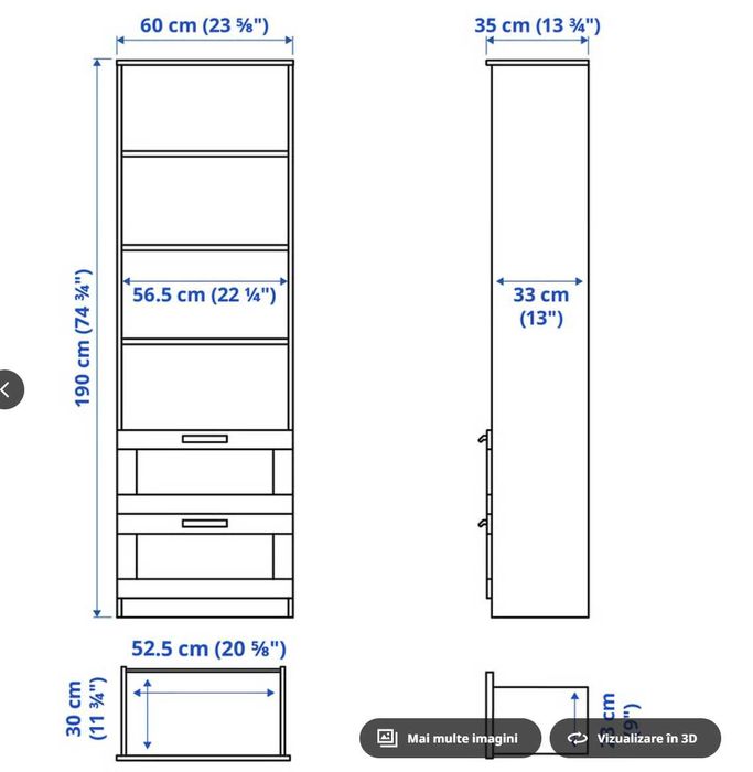 Mobila IKEA - Brimnes