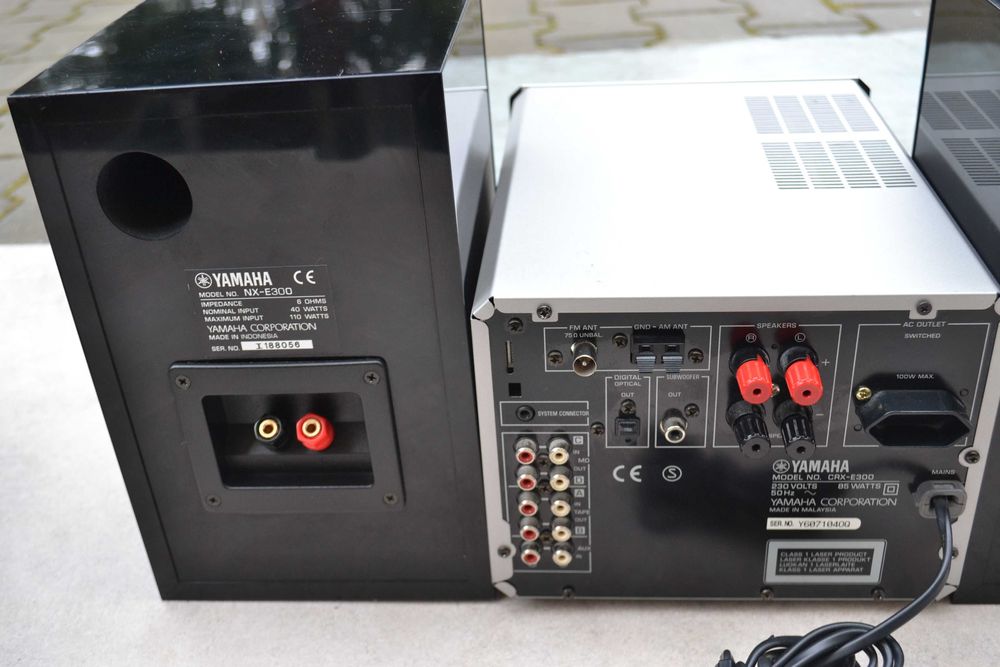 Minisistem Yamaha CRX E 300+ Boxe Yamaha NX E 300