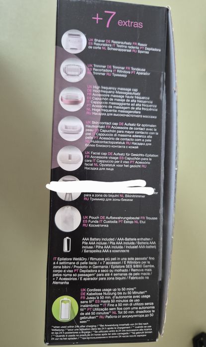 Epilator Braun Silk Epil 9