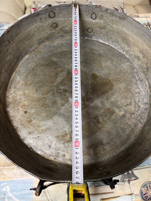 Тава за лютеница от бакър