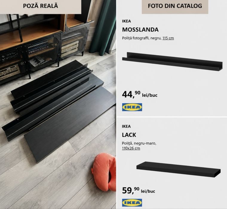 Mobila ikea / jysk / vasagle