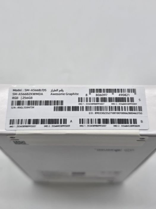 Samsung Galaxy A56, 8GB RAM, 256GB, 5G, Awesome Graphite, SIGILAT