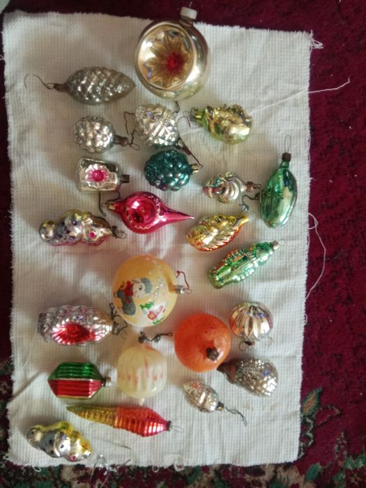 Ёлочные игрушки СССР