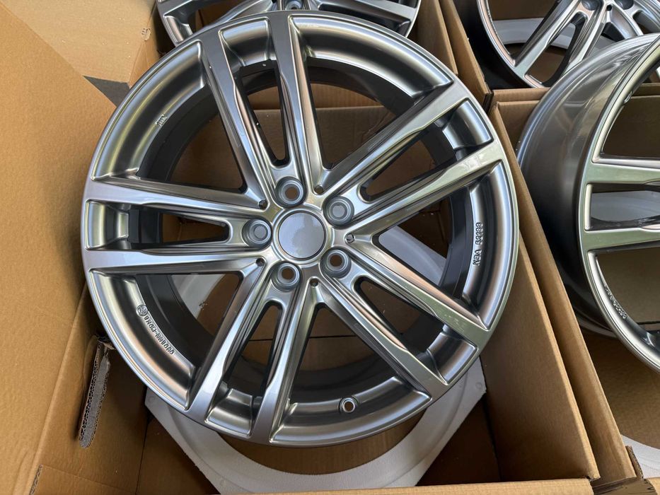 4 бр. чисто нови алуминиеви джанти Rial 19'' 5x112 , централен отвор 66.5 , ET57, 8J