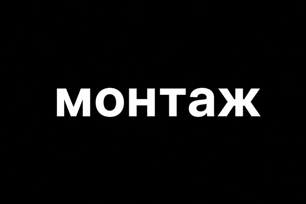 Монтаж видео редактировать