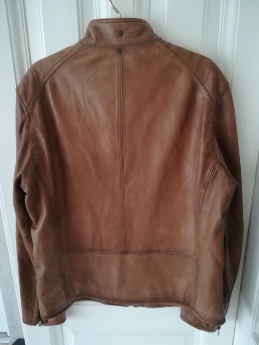 Geaca piele Massimo Dutti xl bărbați