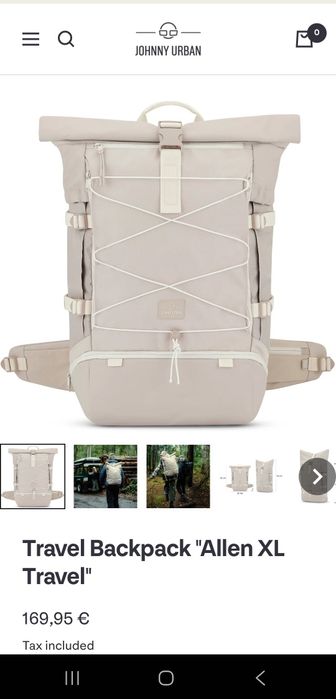 Туристическа раница Johnny Urban Travel Allen XL