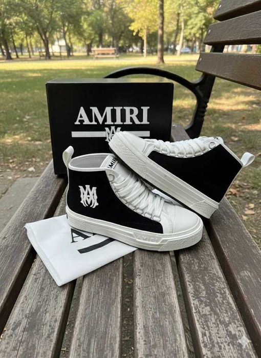 Adidasi AMIRI Court - Ghete Premium - Full Box