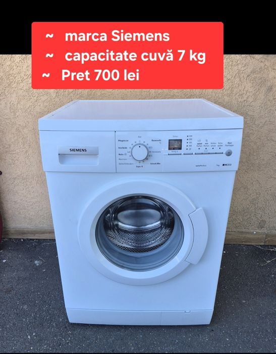 Masini de spalat rufe automate  import Germania.  Wa 60455