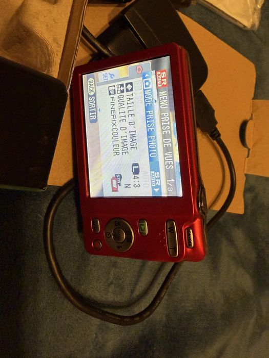 Aparat foto digital Fujifilm FinePix JX580, 16MP, Rosu