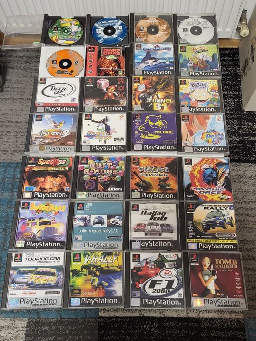 Joc Playstation 1 Tomb Raider.. Formula 1.