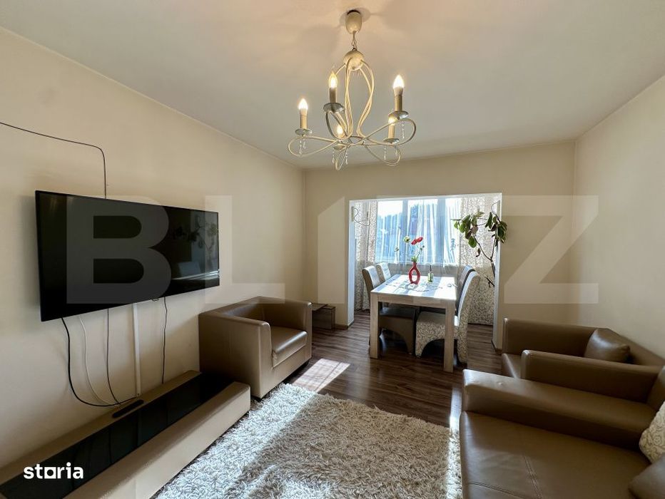 De inchirat: Apartament 4 camere, 78 mp, zona centrala Turda — fotografia 3