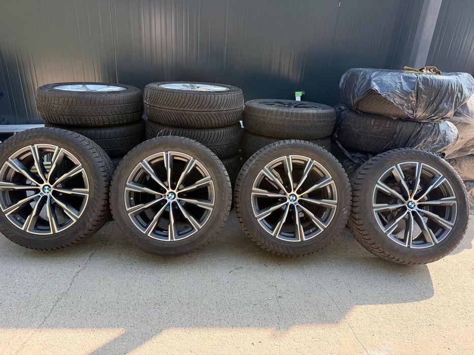 Roti complete Iarna BMW OEM M PACHET R20 X5 G05 / X6 G06 Style 740