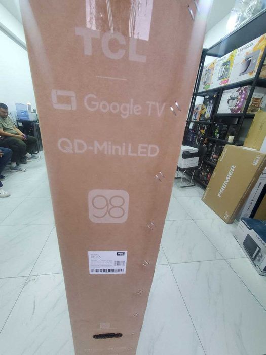 Телевизор TCL 98 C6К Premium 4K QD-Mini LED 144hz  (2025 новинки)
