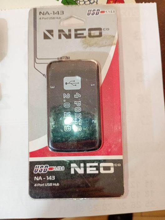 Хъб за компютър с 4 бр  USB