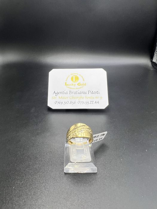 Inel aur 14k 3.88 gr marimea 18 cod 22705