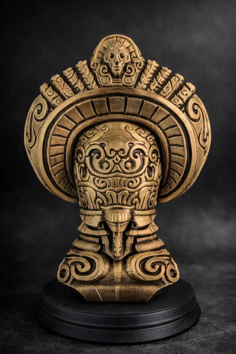 Bust Morrigan 3D Printat Pictat Manual - Decor Arta Cadou 28cm