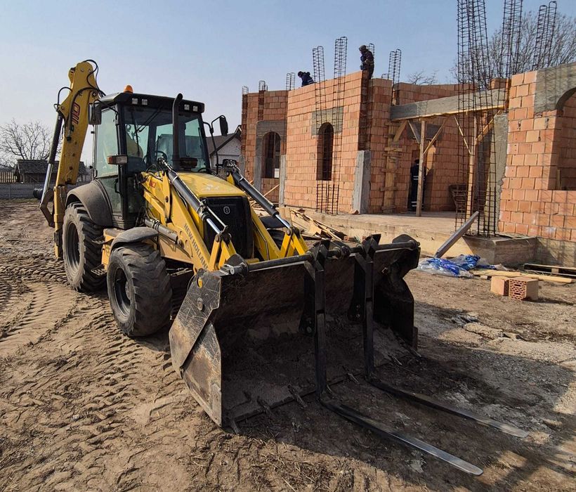 New HOLLAND B110 Buldoexcavator!