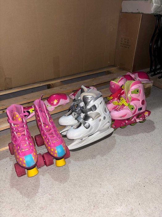 Vand role si patine + accesorii protectie