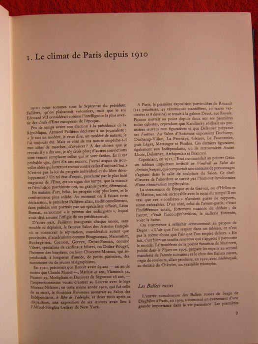 cadou deosebit Carte Ecole De Paris -Raymond Nacenta 1960