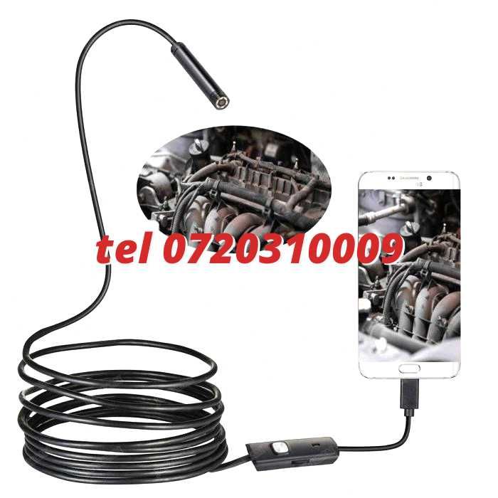 Camera Foto Tip Endoscop 5.5Mm 2M Destinat Pentru Android Pentru Inspectie Video In Zone Greu Accesibile Conform Specificatiilor Mentionate In Titlu
