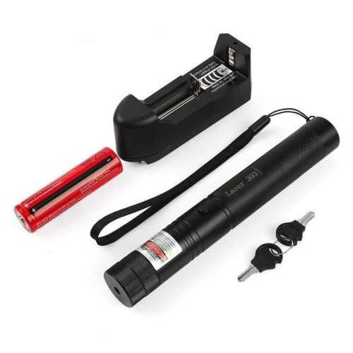LASER Pointer VERDE raza 10km laser led