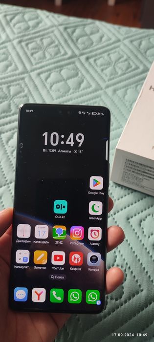 Телефон Honor 100 Pro 12g/256