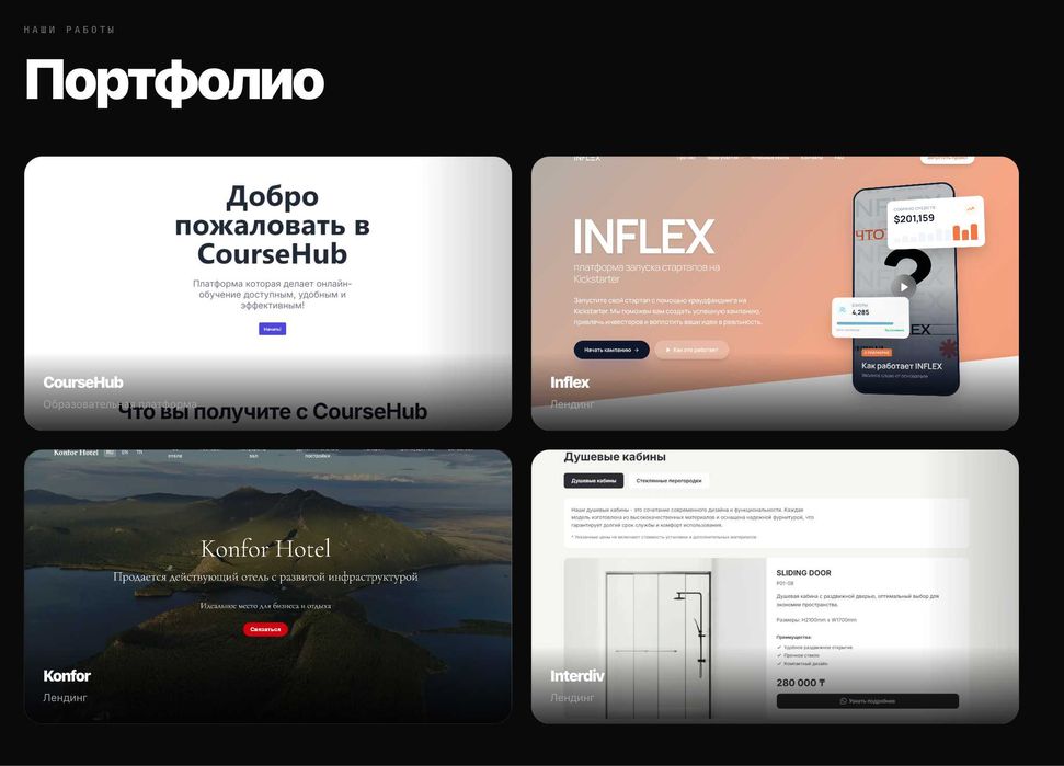 Разработка сайтов, интеграции с ИИ