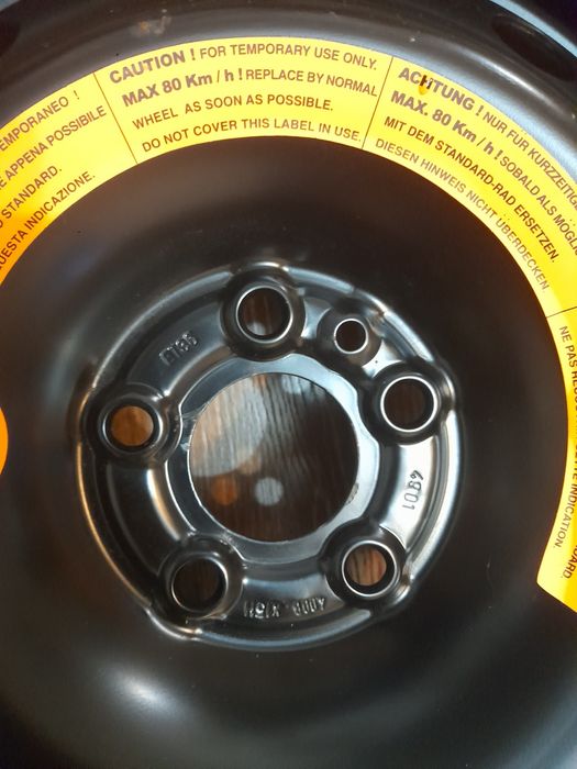 Chit roata de rezerva slim pentru alfa romeo