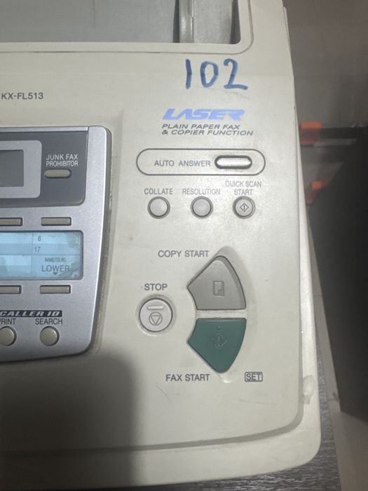 Факс Panasonic laser