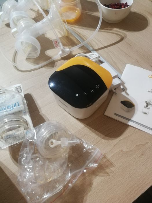 Pompa de san electrica dubla Doopser DPS-002 Premium , cu acumulator s
