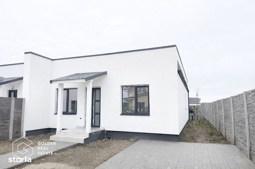 Duplex – Casă pe parter, la preț de apartament, Bucovăț