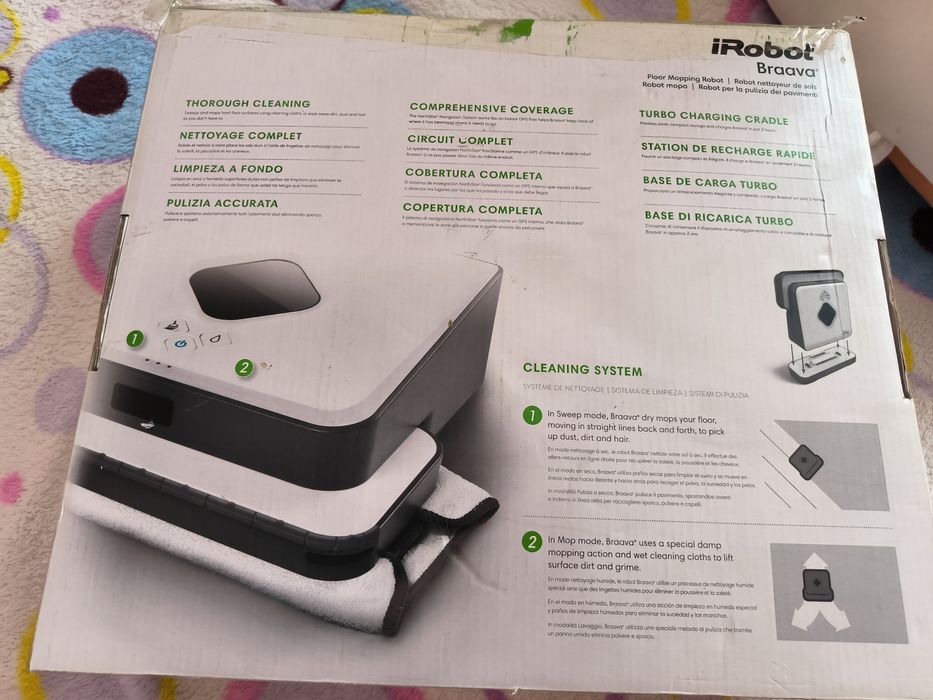 Робот полотерка Irobot Braava 390T