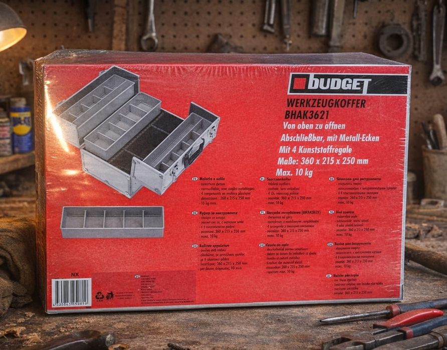 Ново метално куфарче за инструменти