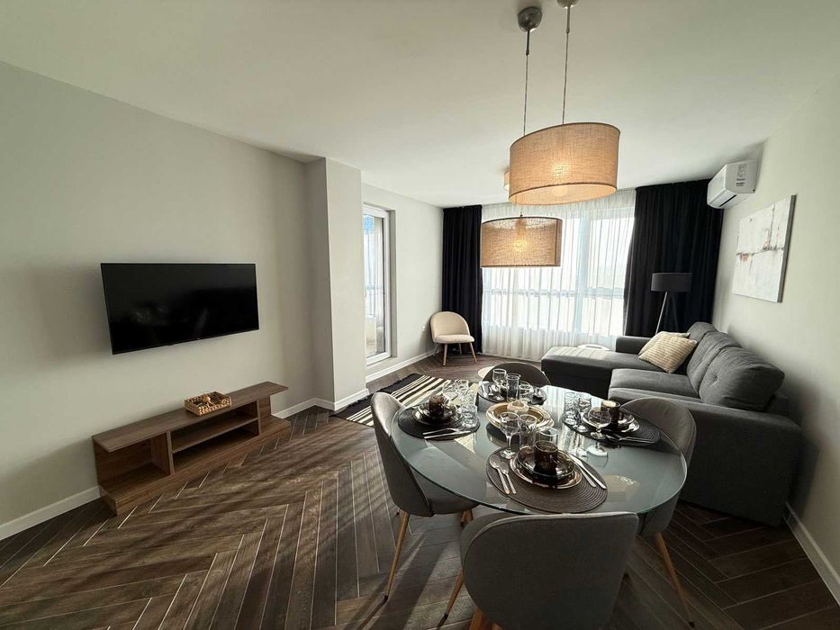 Дава се под наем Двустаен апартамент в Бургас, Славейков - 65 кв.м за 618.12 € - Снимка #2