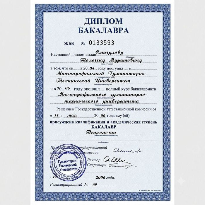 Психолог, 20 лет стажа.