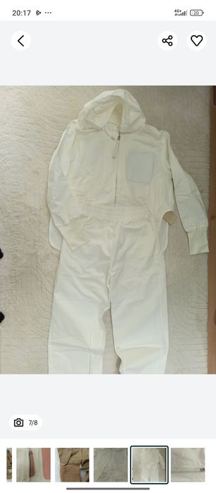 Set pantaloni bluza cu fermoar loewe