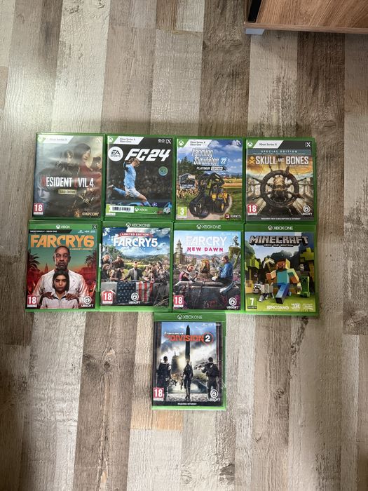 Xbox series x 1tb с 9 игри